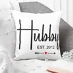 Customizable Hubby Cushion - Perfect Gift for Your Husband