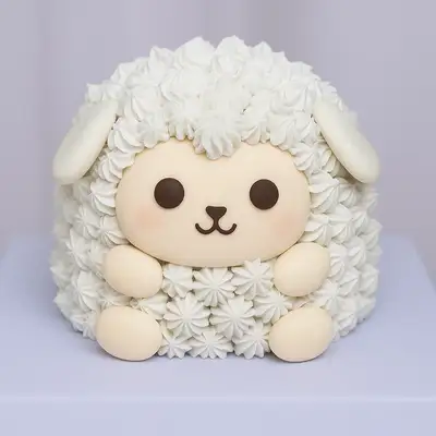 Delightful Sheep Qurbani Cake - Chocolate