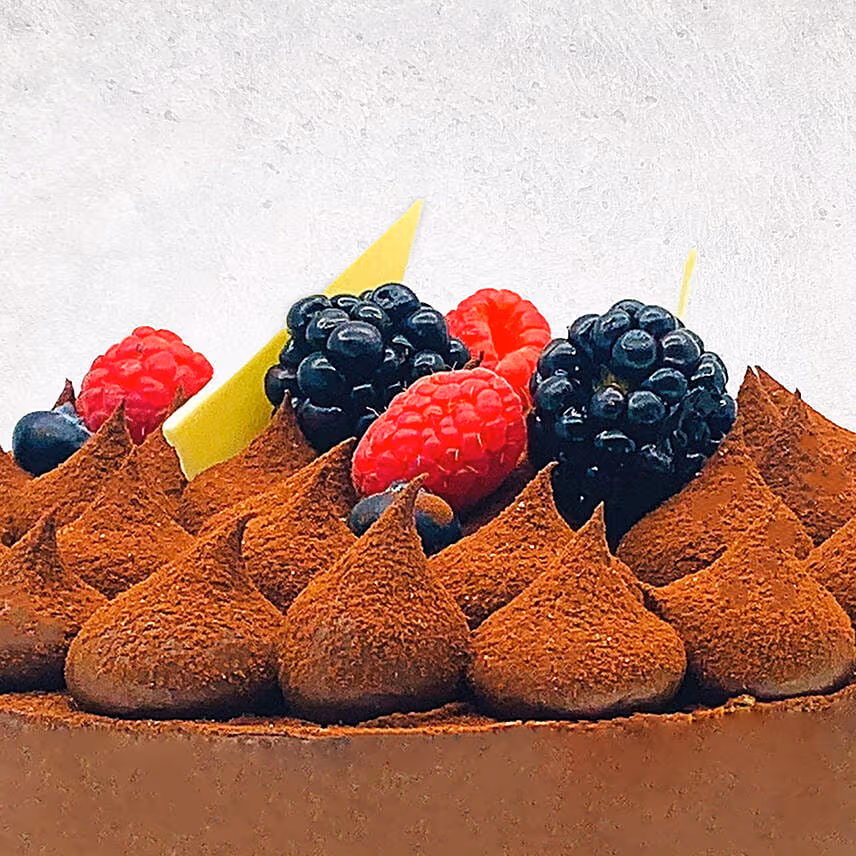 Chocolate Truffle Cream Cake- 6 Inches