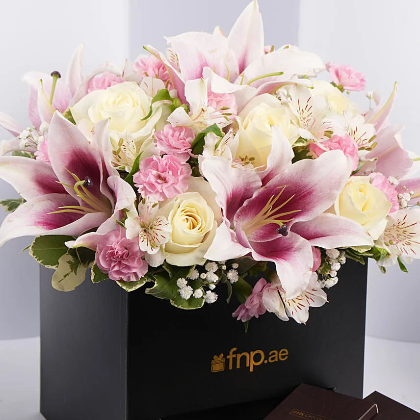 Beautiful Flowers Basket