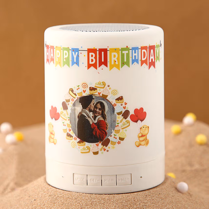 Personalised Happy Birthday LED Speakers