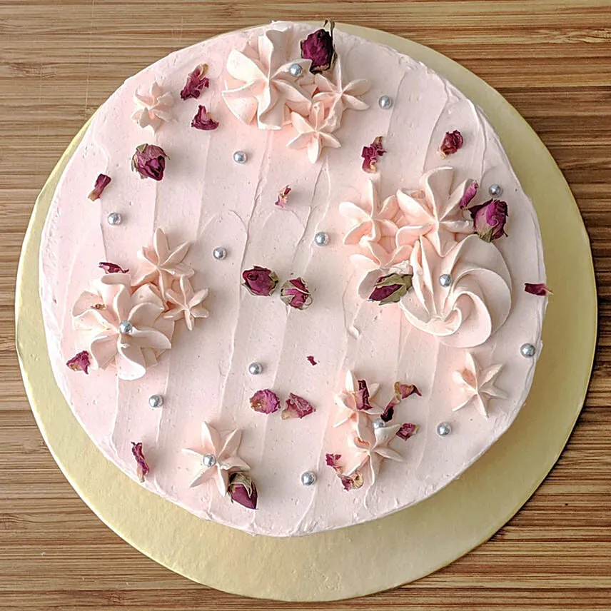 Lychee Rose Cake- 8 Inches