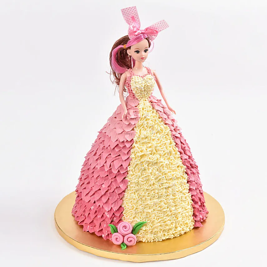 Pink Princess Chocolate Cake
