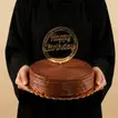 كيك عيد ميلاد أمنيات ذهبية - 500 جرام