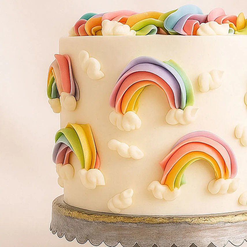 Colors of Raibnow Cake