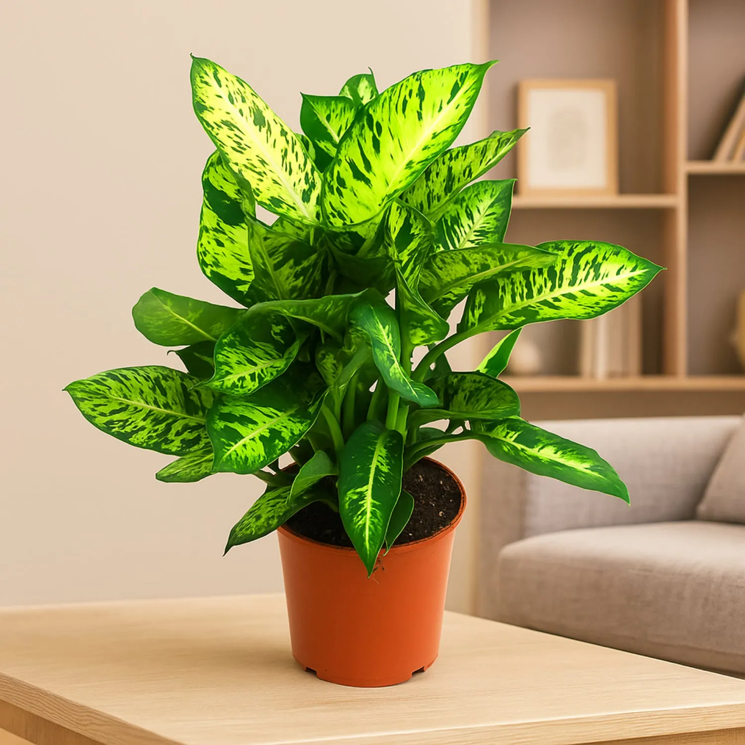 Dieffenbachia Compacta – Vibrant Indoor Greenery