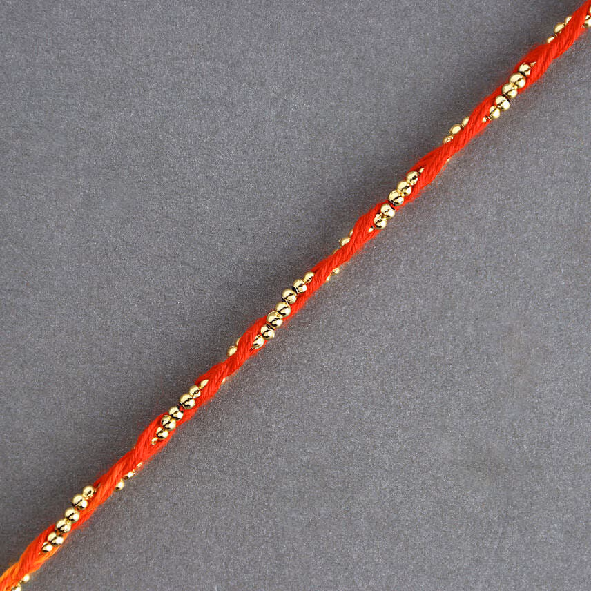 Sacred Beadwork Mauli Rakhi N Ferrero Delights