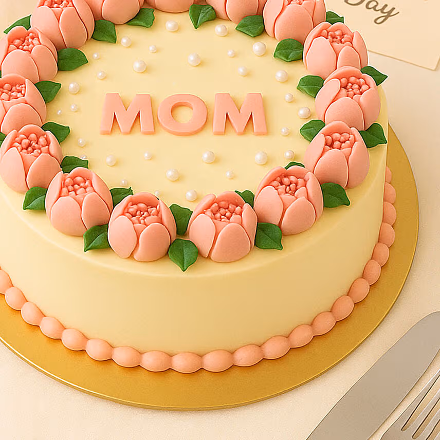 Love For Mom Special Cake