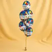 Vibrant Happy Birthday Foil Balloons - Set of 6 with Helium