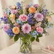 Lovely Bunch Of Colourful Flowers