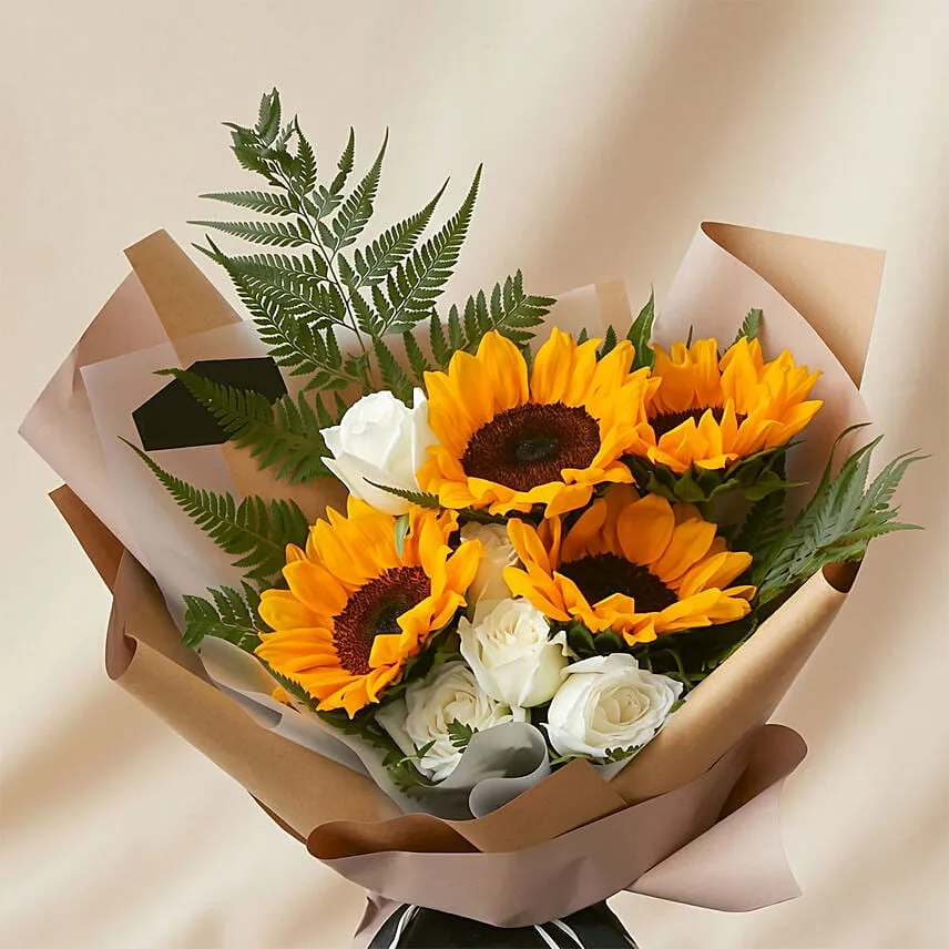 9 Mixed Flower Bunch