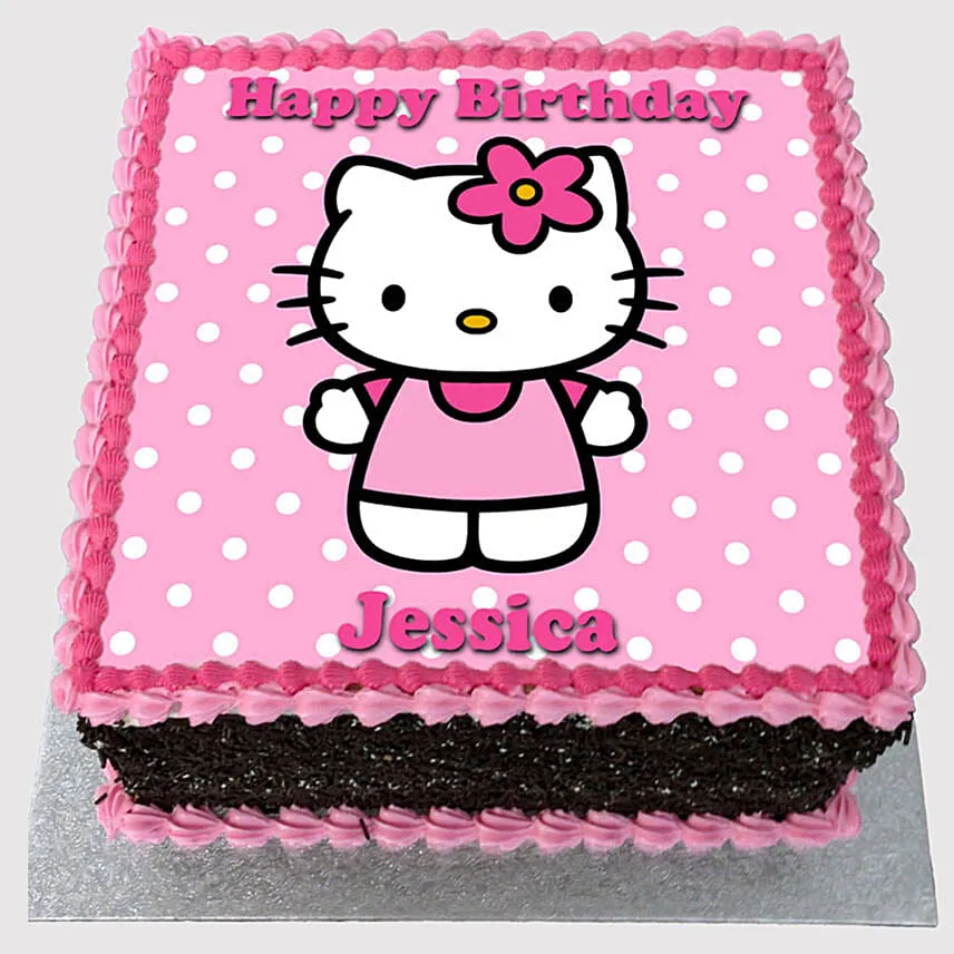 Hello Kitty Pink Cake