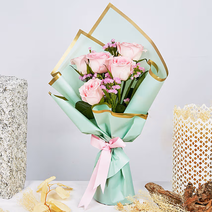 Pink Rose Beauty Bouquet