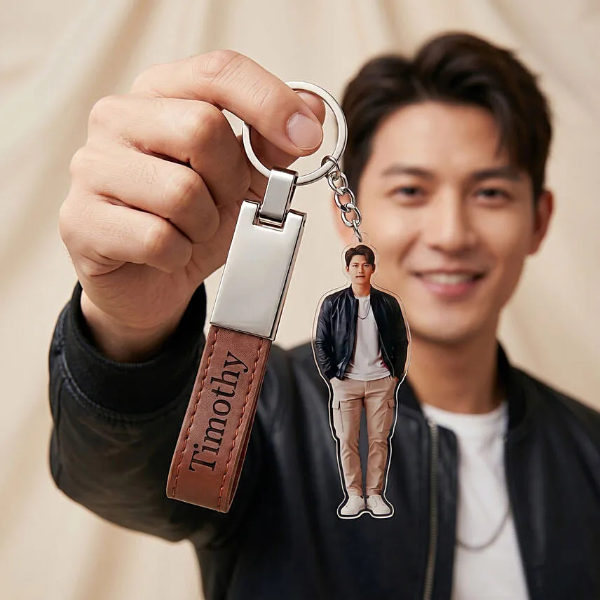 Personalised Acrylic Keychain