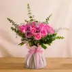 Pink And Purple Flowers Pink Wrapping