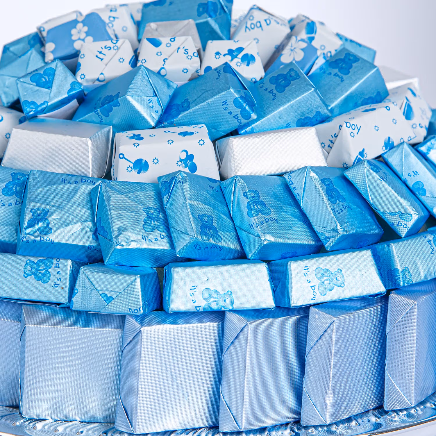 Deluxe 'It's a Boy' Belgian Chocolate Tray - Perfect for Celebrations