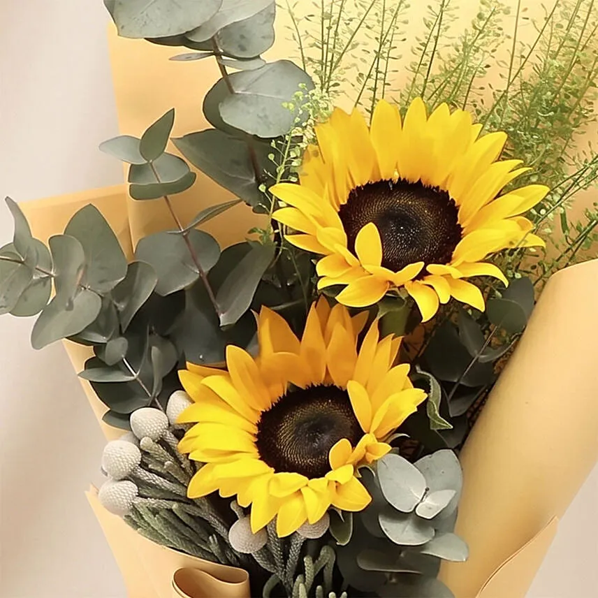 Attractive Bouquet Of Sunshine