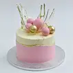 Elegant Romantic Blush Cake - Exquisite Red Velvet Delight
