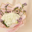 White Hydrangea Bouquet - Flowers