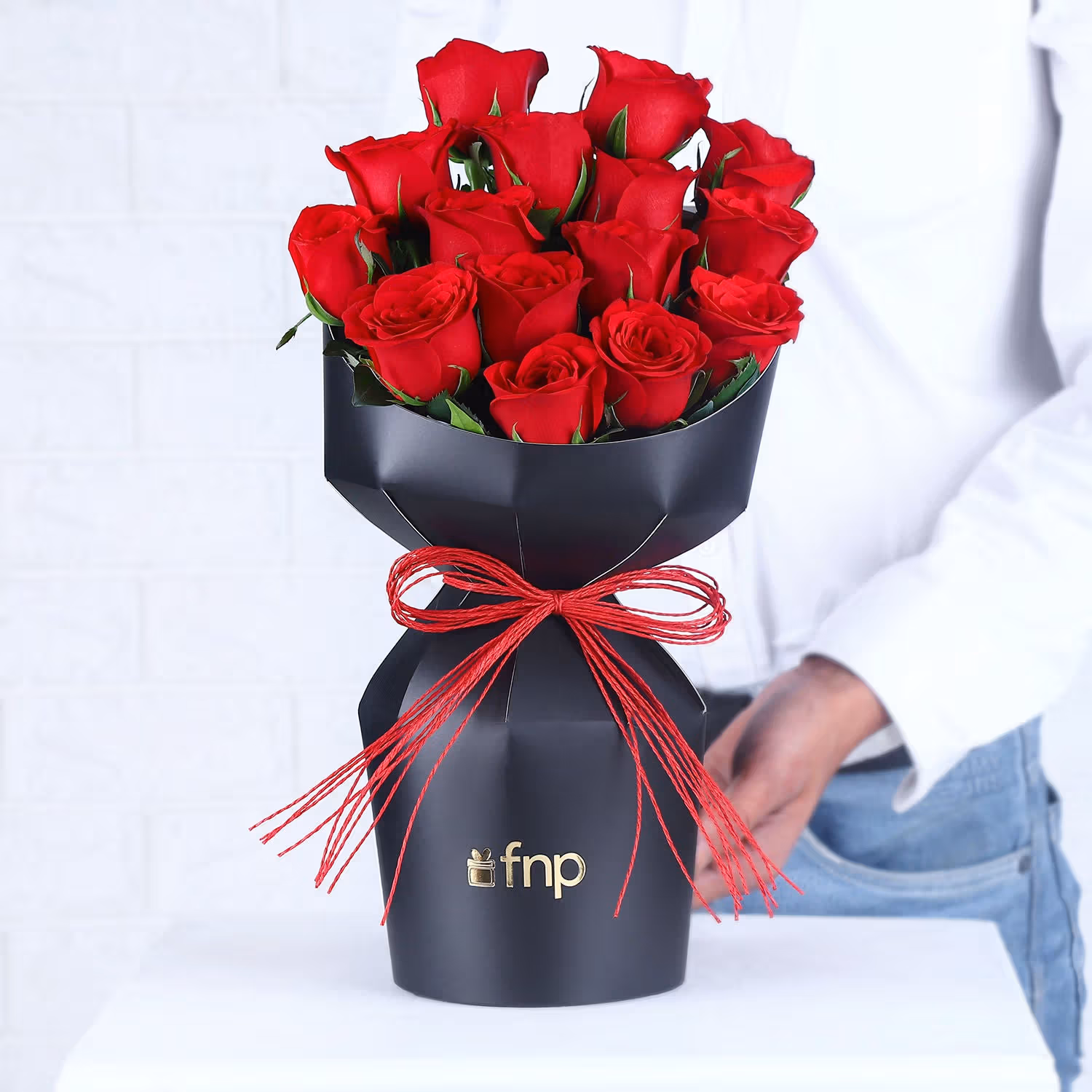Infinite Love Roses: Luxurious Red Rose Bouquet