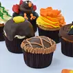 Festive Pumpkin-Shaped Chocolate Cupcakes - Perfect for Thanksgiving