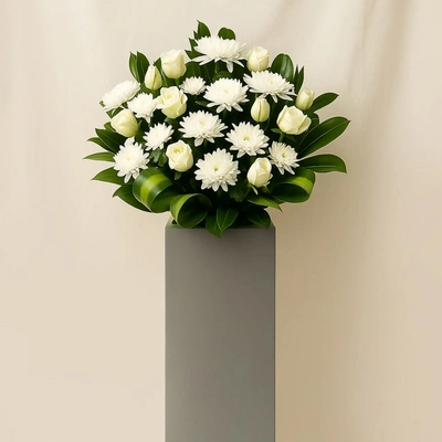 Condolence Gerbera Stand