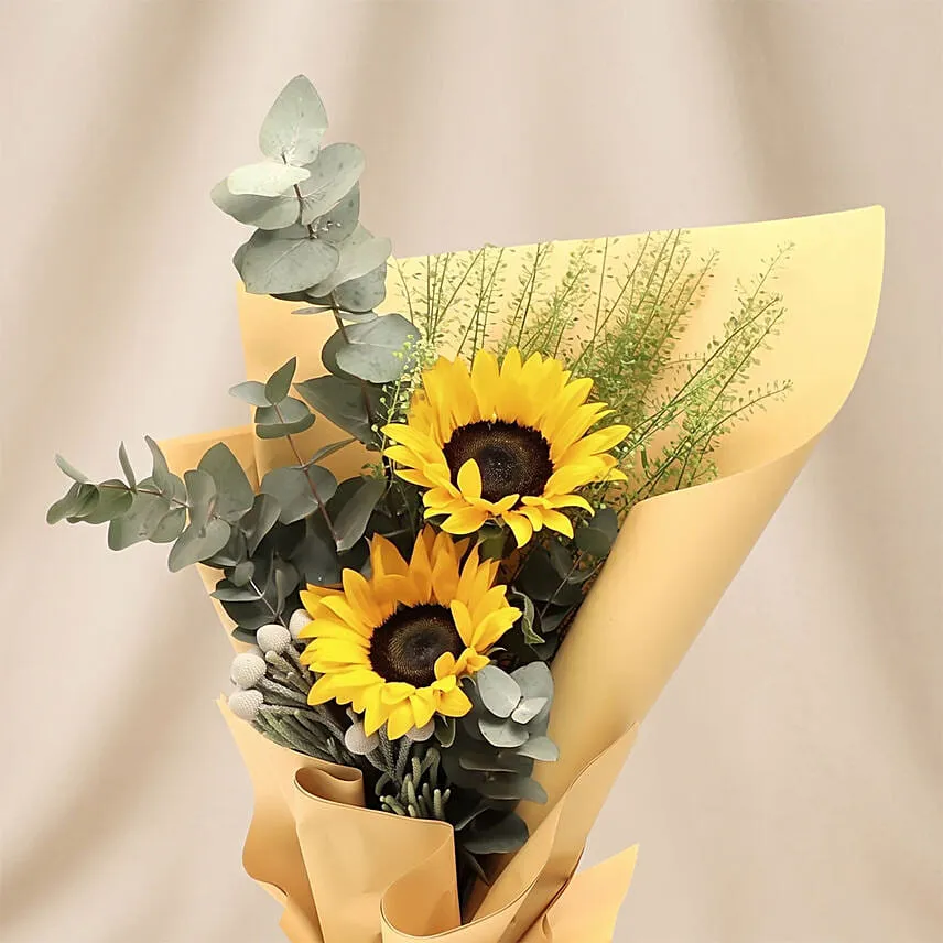 Attractive Bouquet Of Sunshine