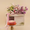 Decadent Strawberry  & Vanilla Mousse Cake - With Roses and Chocolate