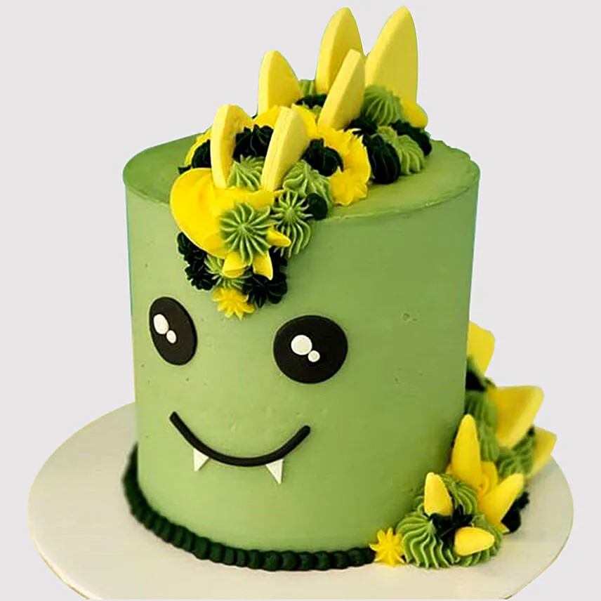 Adorable Dinosaur Cake