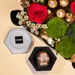 Elegant G-SHOCK Analog-Digital Watch for Women with Roses & Chocolate Gift Set