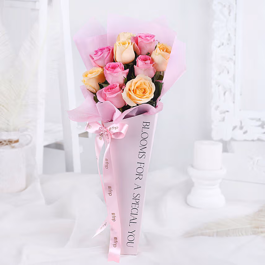 Pastel Petals Of Roses