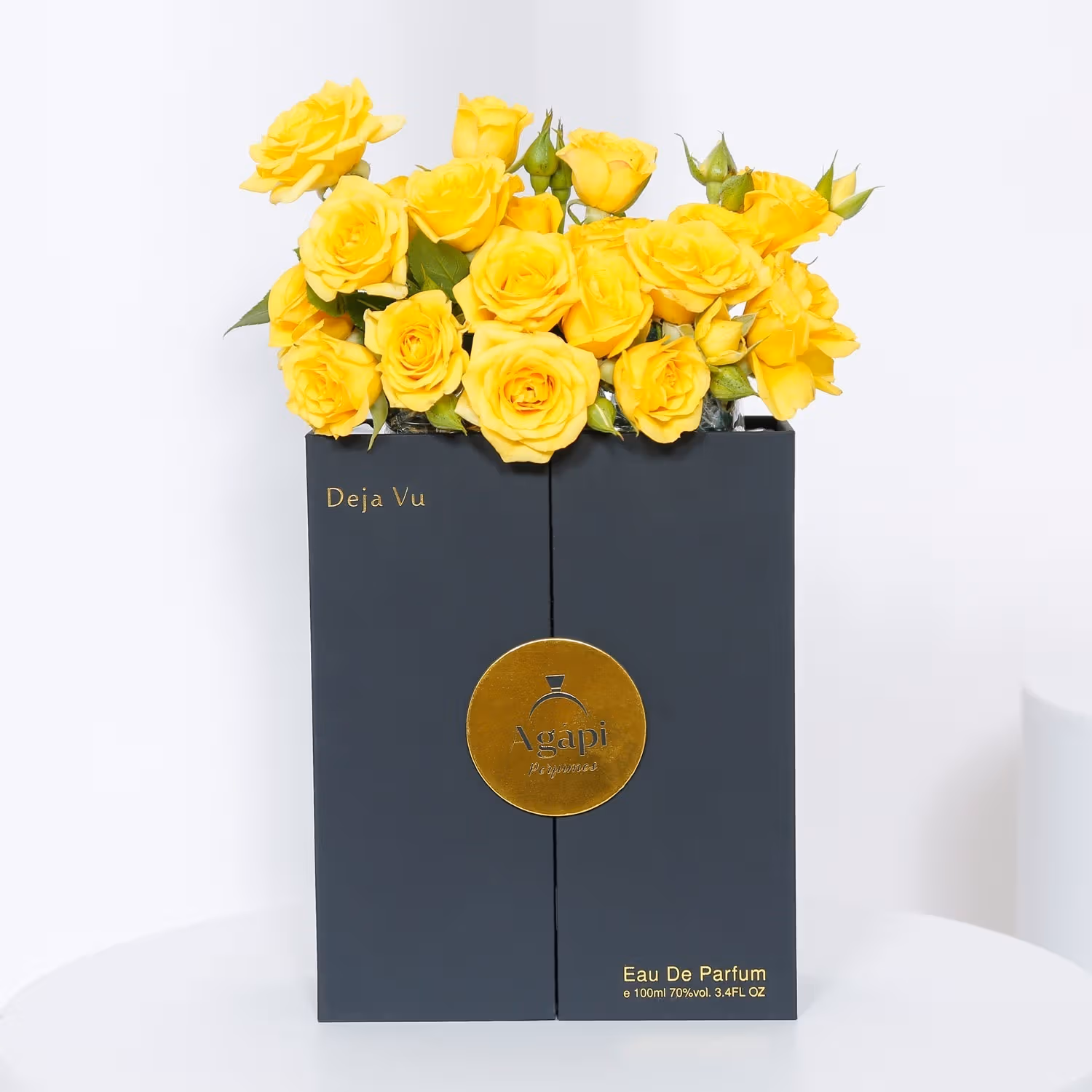 Yellow Roses with Deja Vue EDP 100 ml | Agapi Perfumes