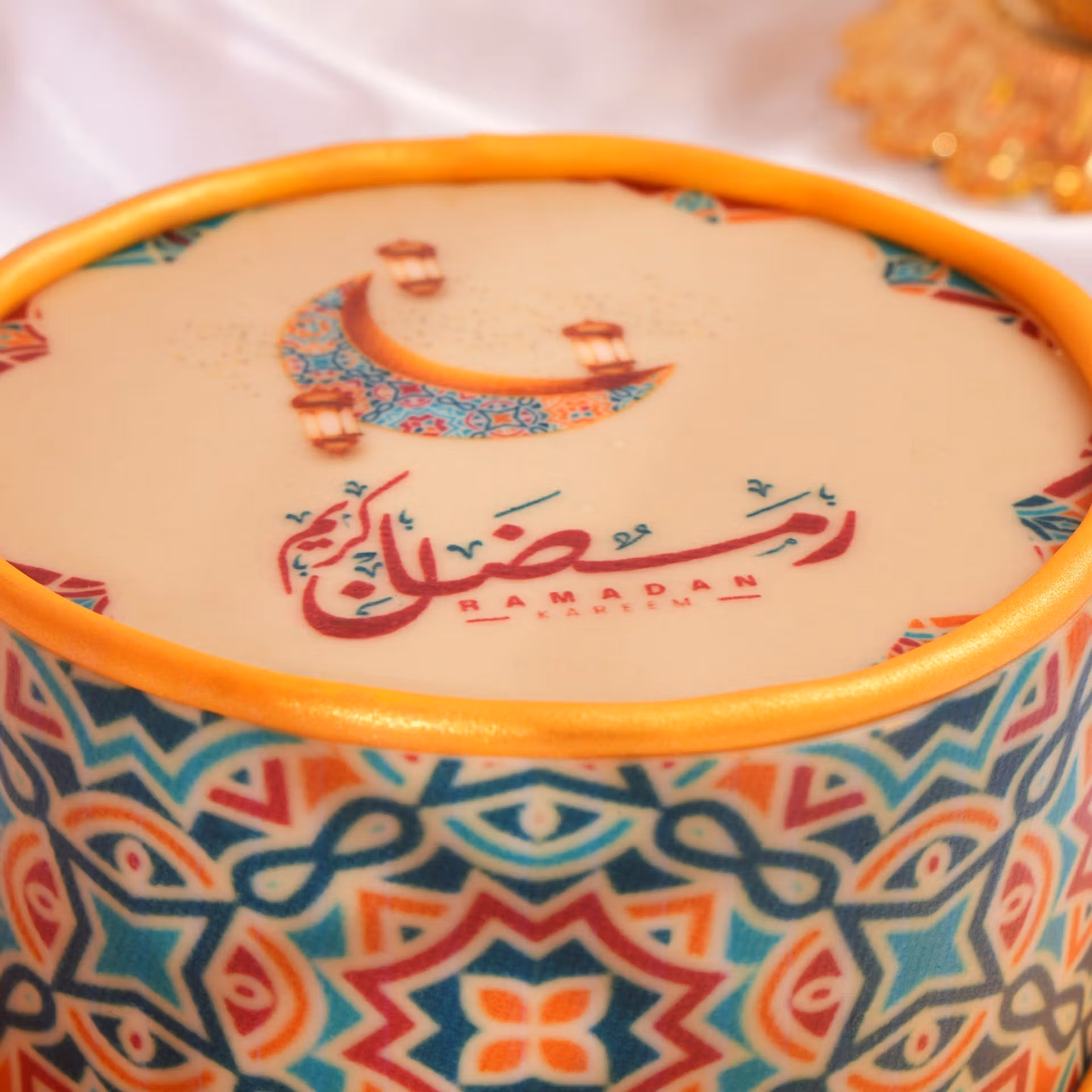 Exquisite Ramadan Mosaic Chocolate Delight Cake