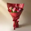 Romantic Blossom: Pink and Red Rose - Bouquet