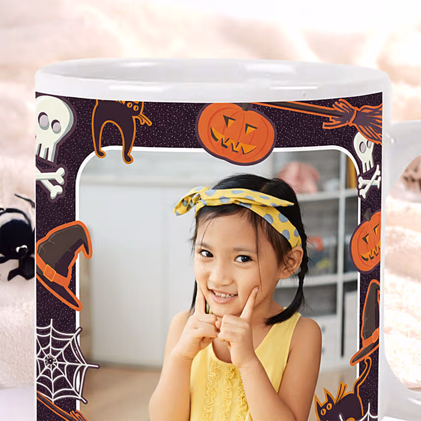 Personalised Halloween Theme Mug