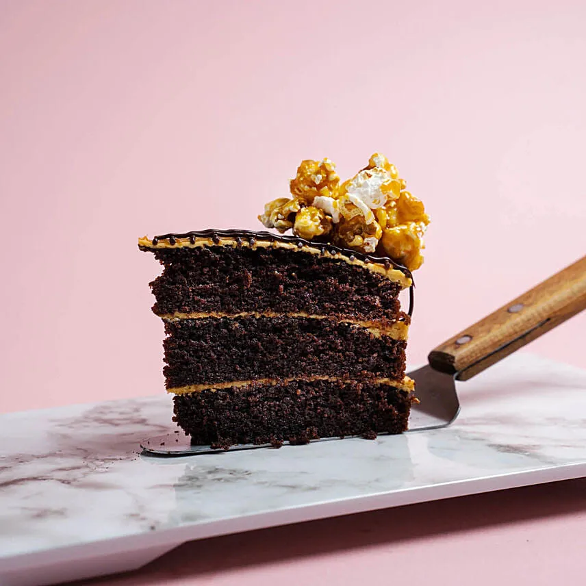 Salted Caramel Chocolate Popstar Cake