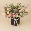 Luxurious Flower Arrangement with Sweetzerland Chocolatier Box