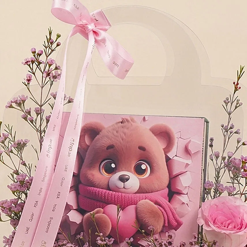 Valentine's Flowers & Chocolates Treat