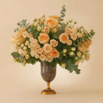 Graceful Rose Vase