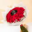 Luxurious Red Rose Bouquet with CASIO G-Shock Mudmaster Watch for Men