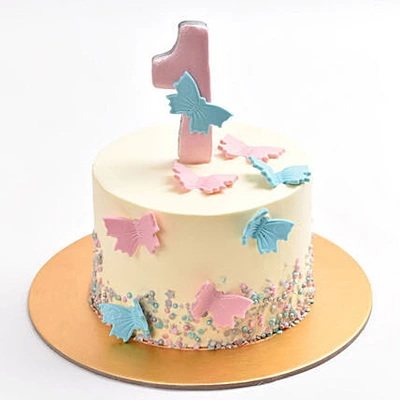 Flutter of Joy Chocolate Cake - Perfect for Celebrations