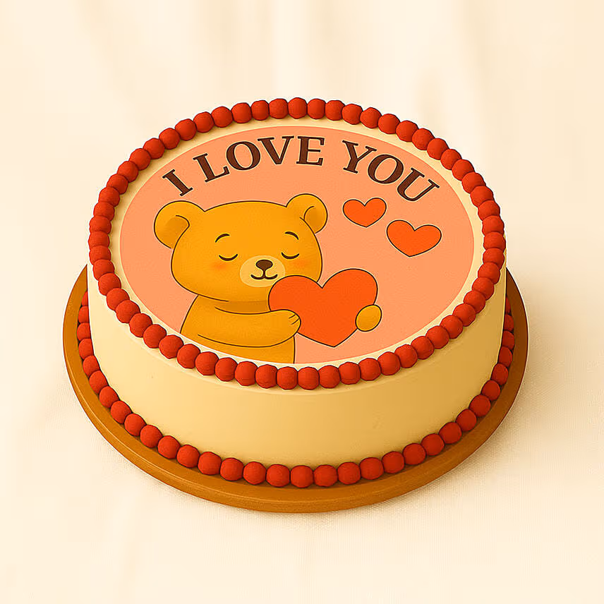 520 Day I LOVE YOU Cake