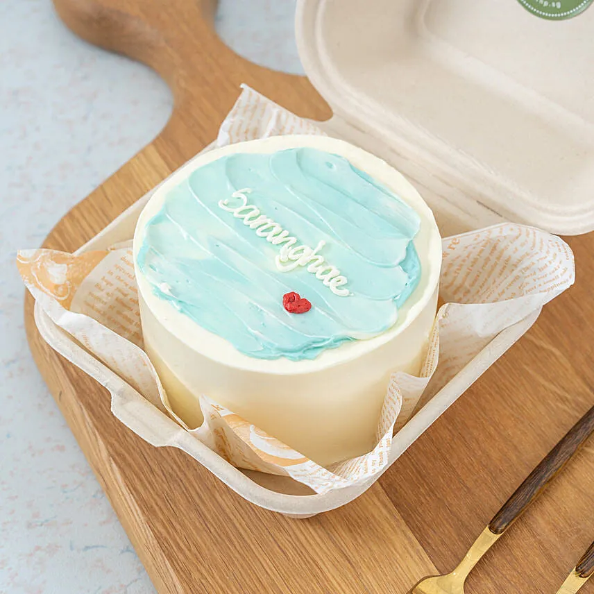 Abstract Korean Bento Cake