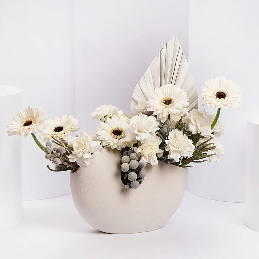 White Floral Allure
