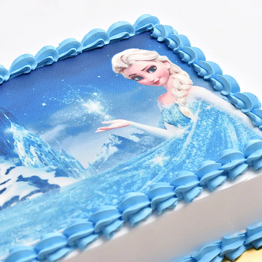 Elsa Photo Cake