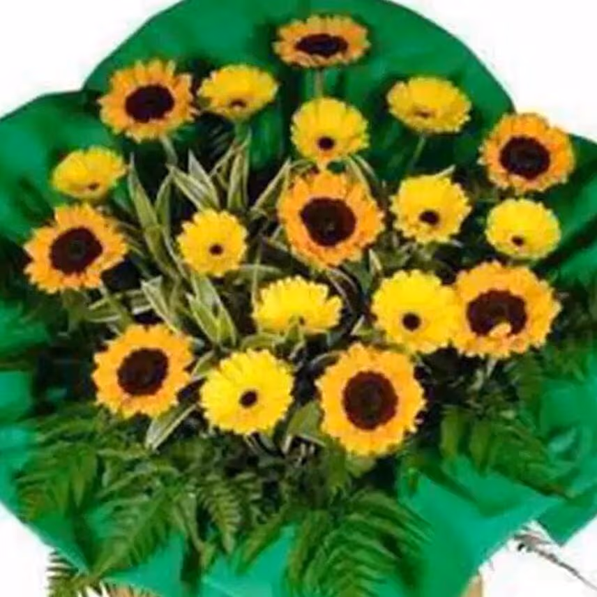 Sunflower and Gerbera Stand