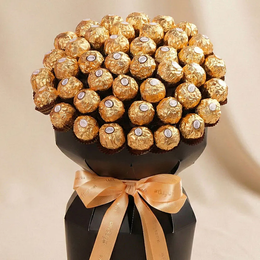 Luxury Rocher Bouquet for Valentines Day