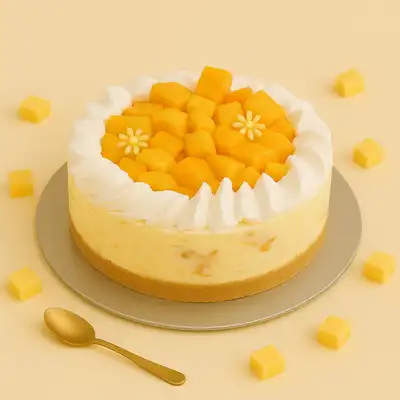 Exquisite Mango Love Euphoria Cheesecake