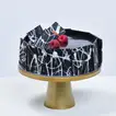Elegant Roses Bouquet With Chocolate Cake - 6 Stems