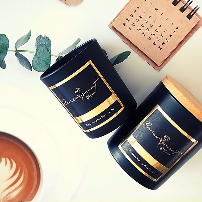 Black Signature Candle & Diffuser Gift Box